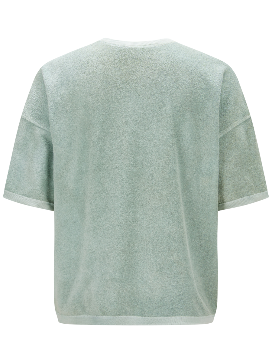 Girocollo mc spugna nuvoloso-T-shirt-Roberto Collina-Vittorio Citro Boutique