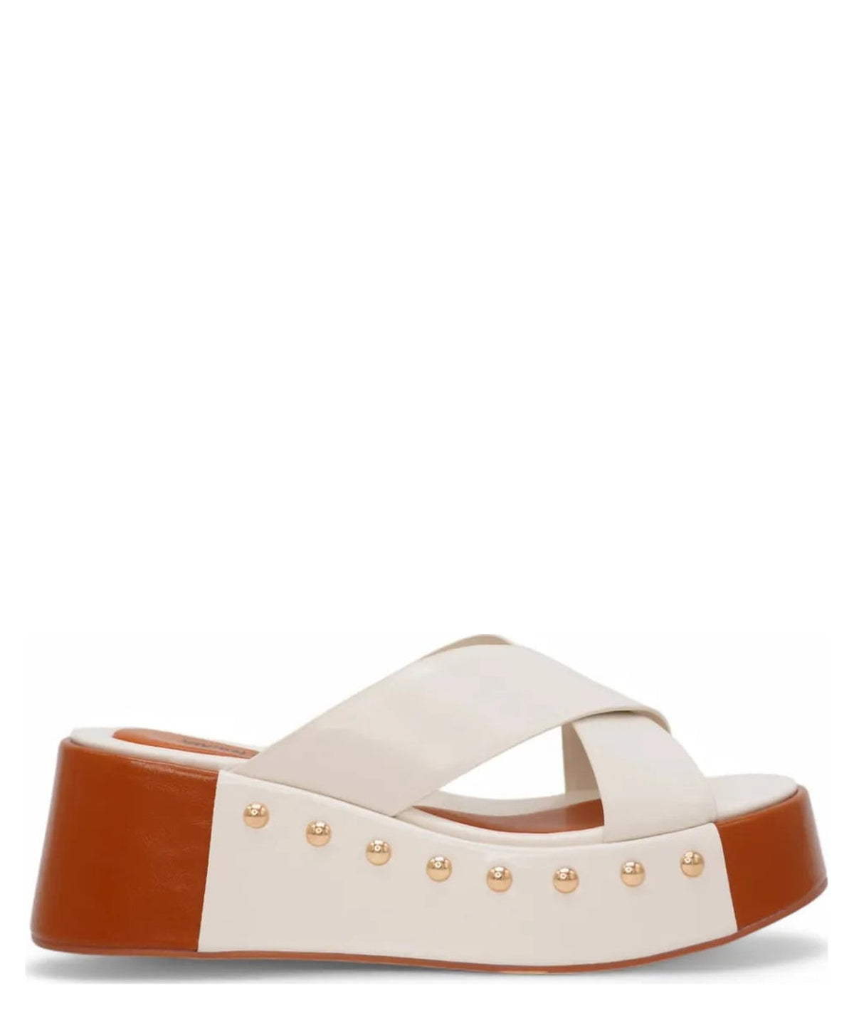 Sandalo in Pelle con Fasce ad Incrocio-Vivien Lee-Sandali-Vittorio Citro Boutique