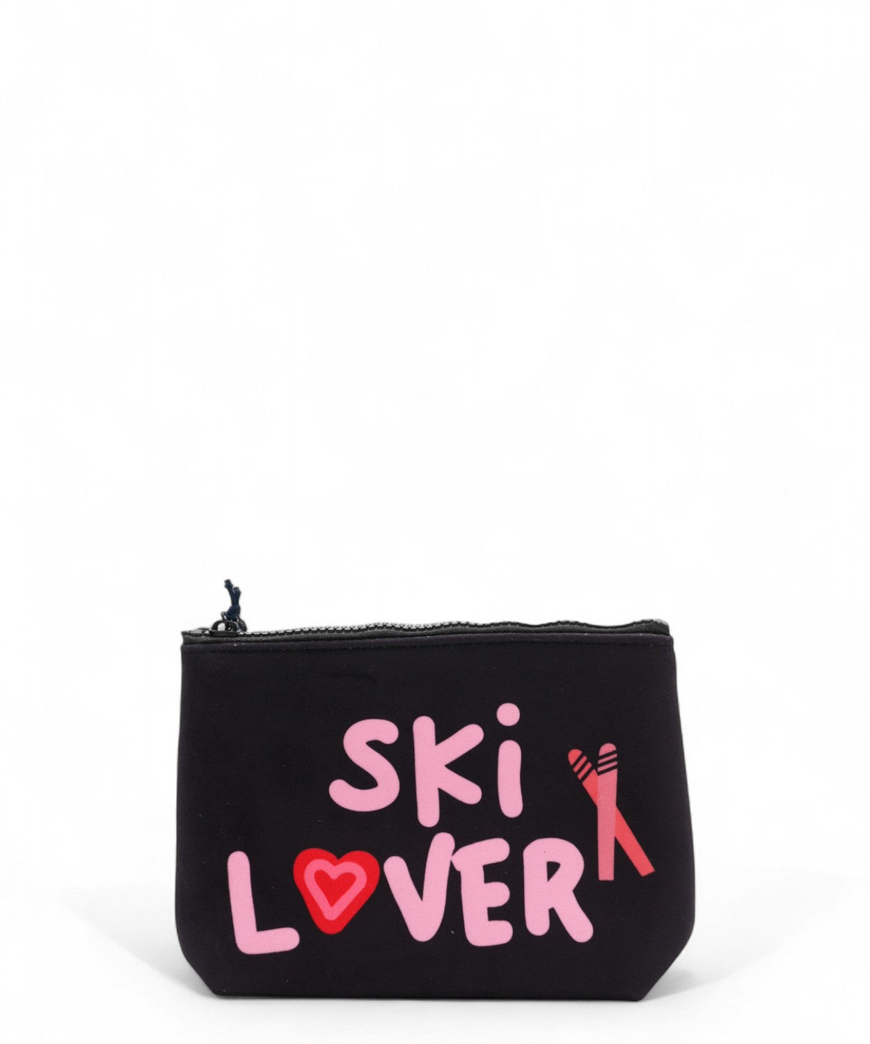 Pochette Aline con stampa SKI LOVER e zip-Mc2 Saint Barth-Pochette-Vittorio Citro Boutique