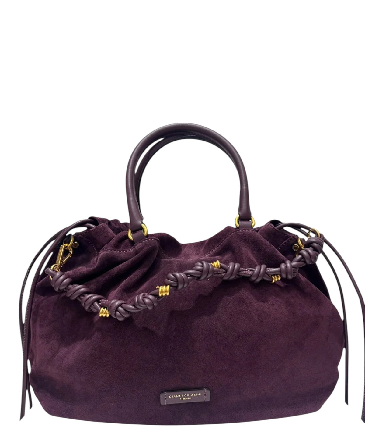Sac à main pour femme Gianni Chiarini Morgana Large en daim