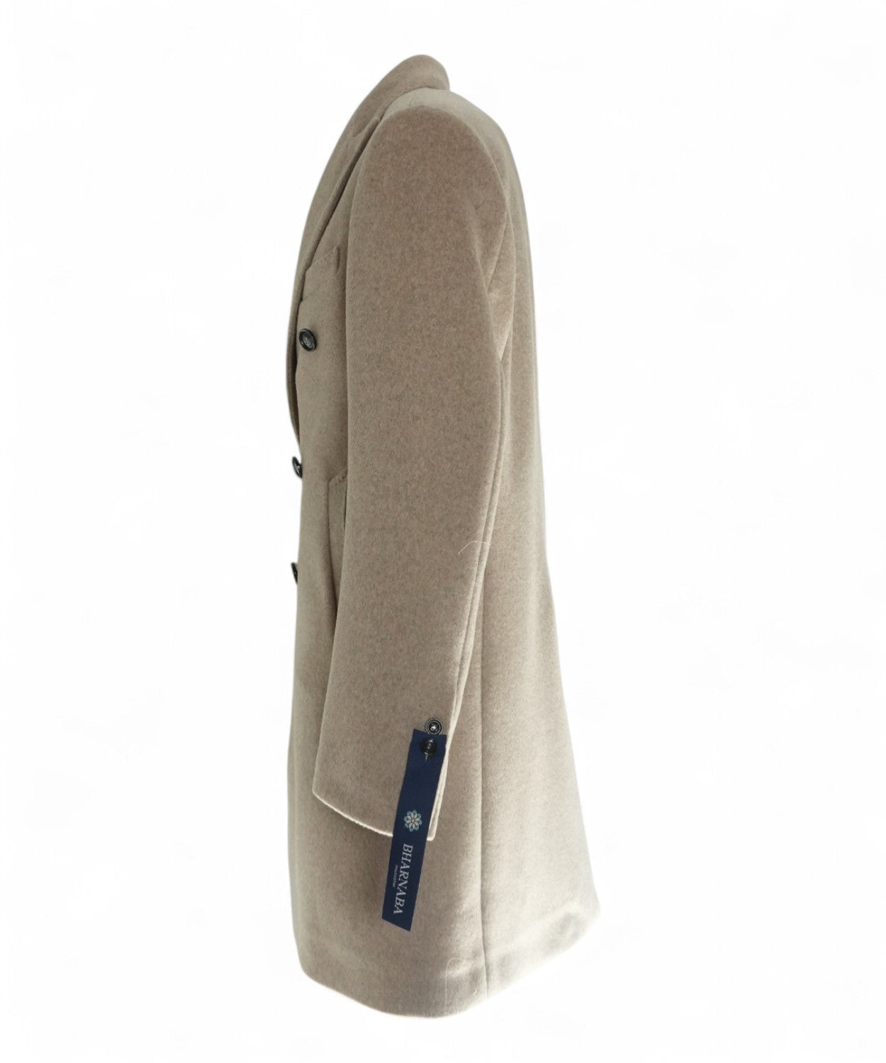 Bharnaba Cappotto Doppiopetto con Revers a Lancia-BHARNABA-Cappotti-Vittorio Citro Boutique