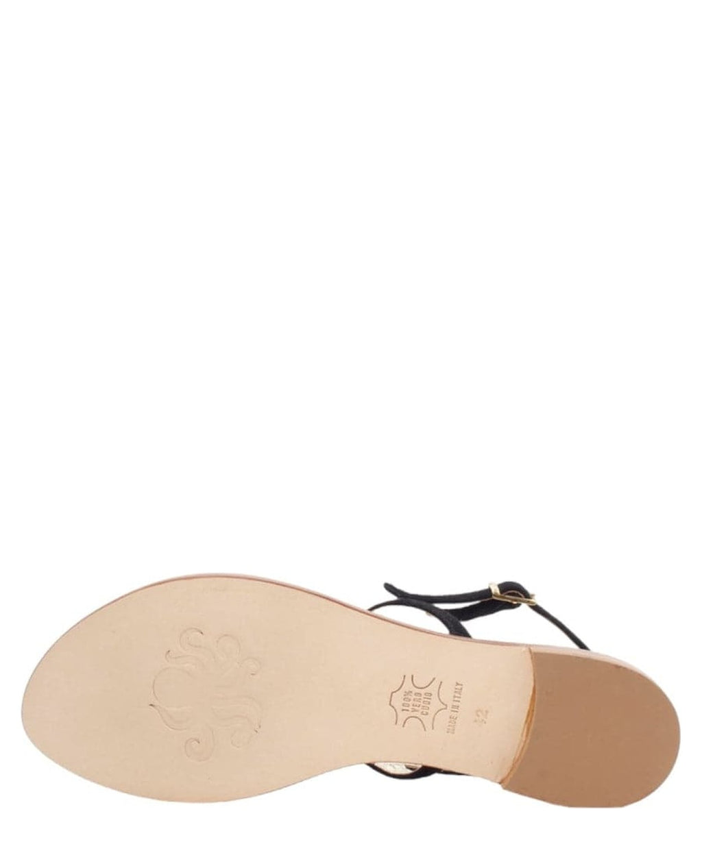 Infradito nero-Capri Vittorio Citro-Sandali-Vittorio Citro Boutique