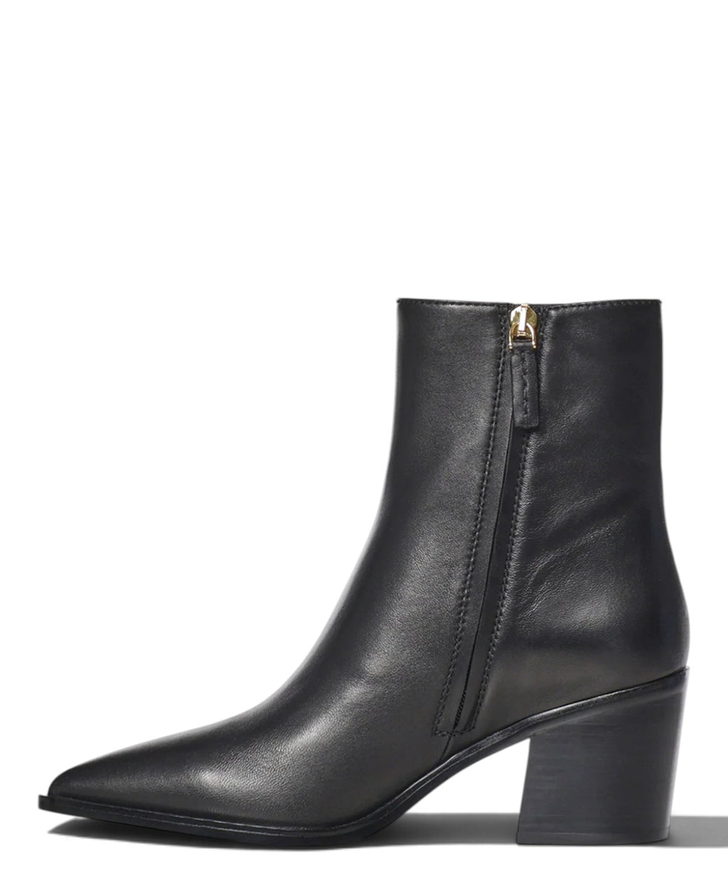 Coccinelle Bottines western en cuir avec talon de 7 cm