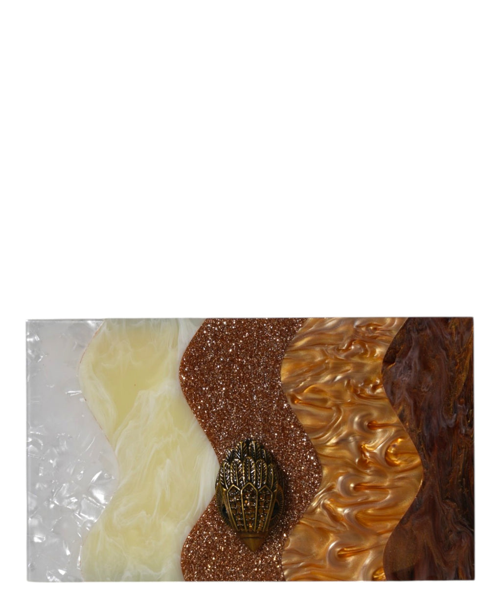 Clutch multicolor Kurt Geiger Party Box in Acrilico