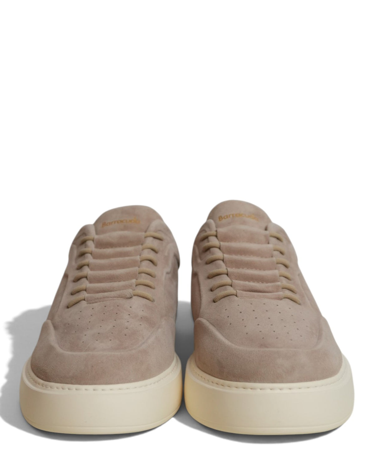 Sneakers Uomo Barracuda Phoenix in Suede Beige