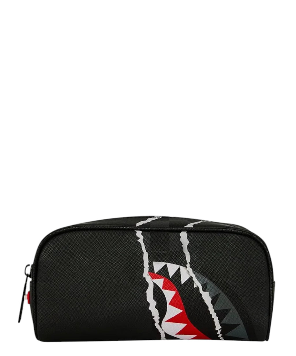 Pochette Sprayground Center Rip Gray Check Streetwear