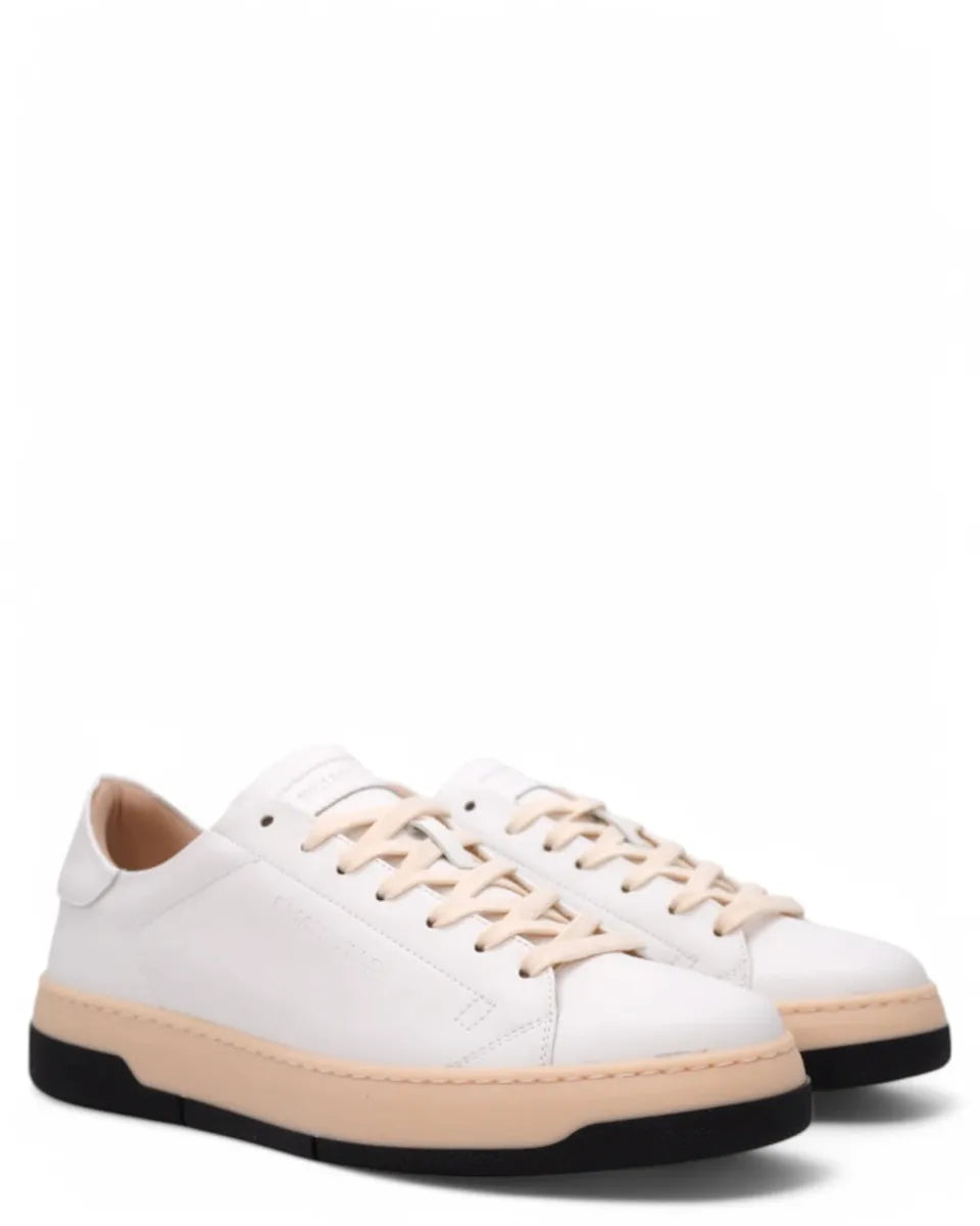 Sneakers in Pelle con Suola Bicolore-Brian Mills-Sneakers-Vittorio Citro Boutique