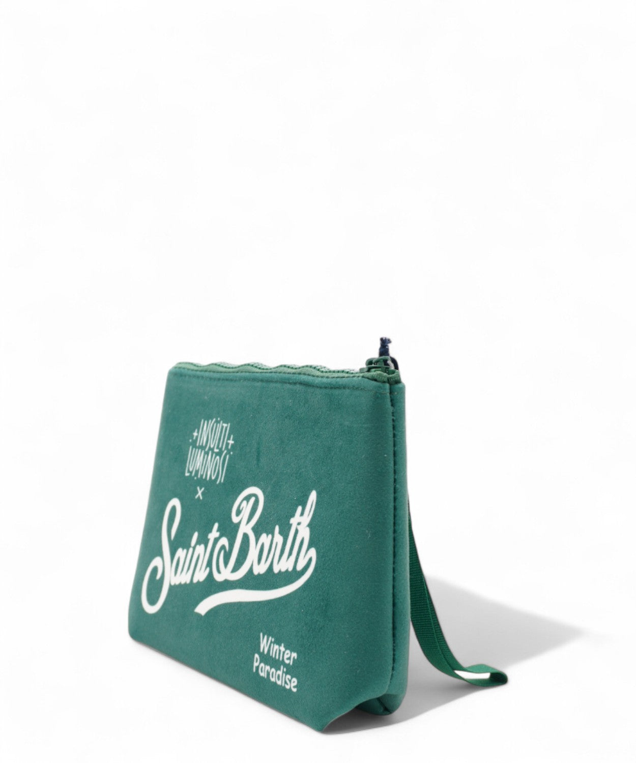 Pochette Aline con stampa e zip-Mc2 Saint Barth-Pochette-Vittorio Citro Boutique