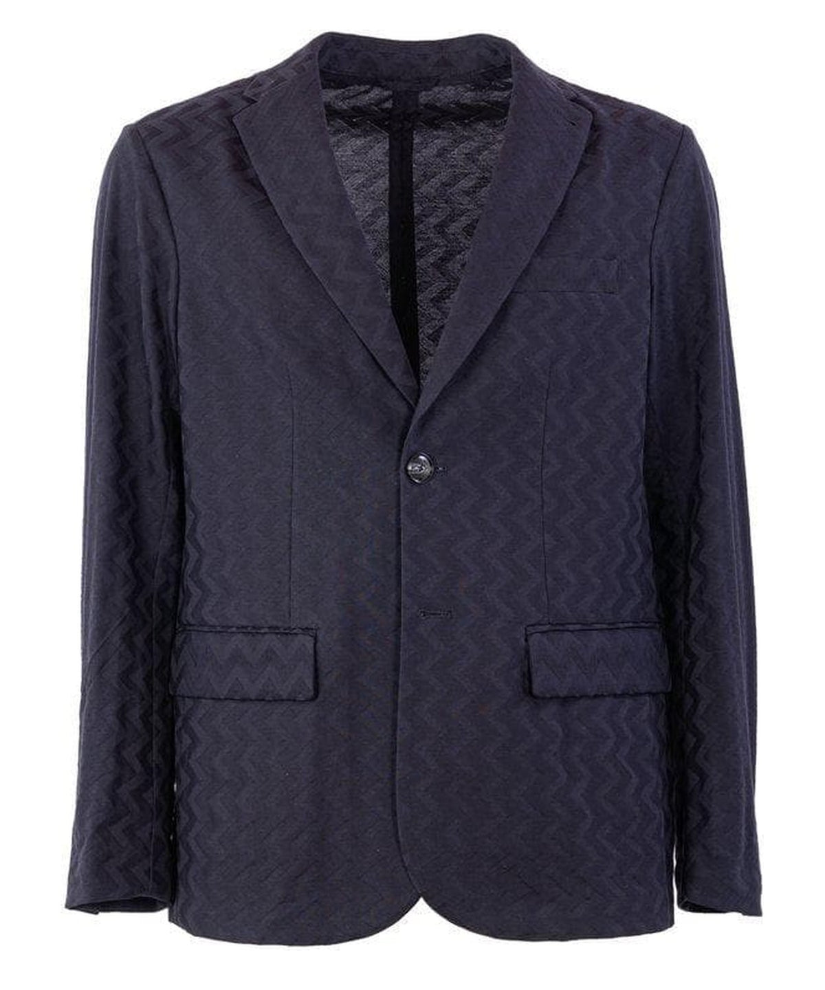 Blazer chevron-Giacche-Emporio Armani-Vittorio Citro Boutique