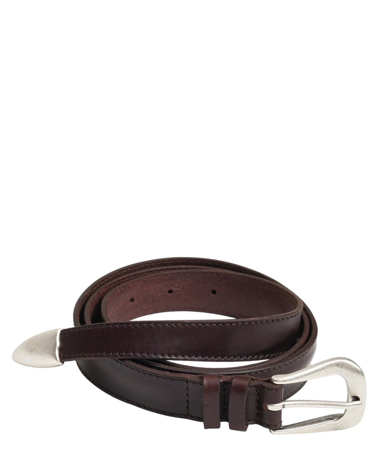 Cintura Punta Lunga Bull Soft in Cuoio 2,5 cm-Orciani-Cinture-Vittorio Citro Boutique