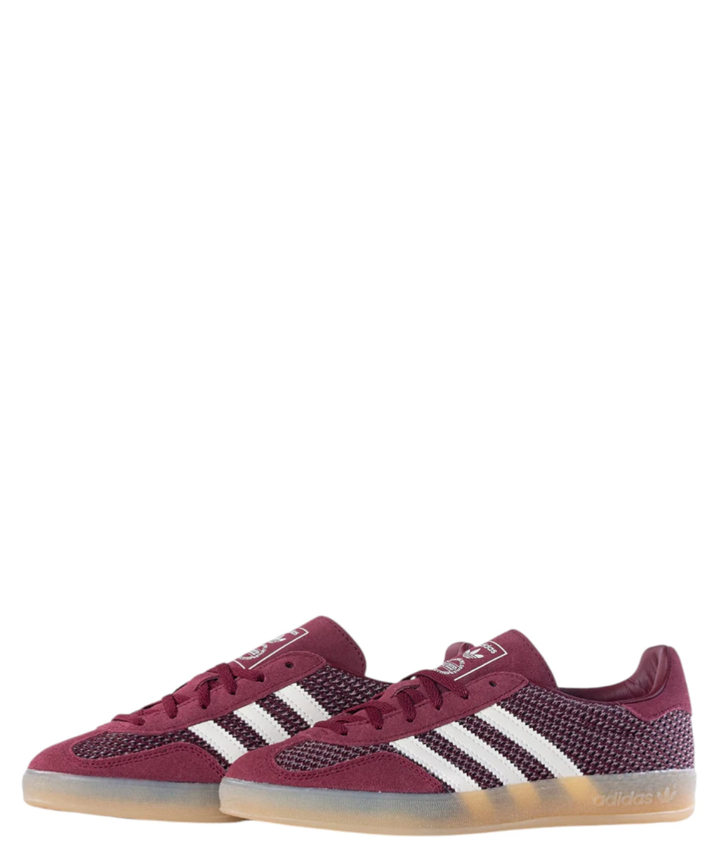 Baskets adidas Gazelle Indoor femme Shadow Red Wonder Beige