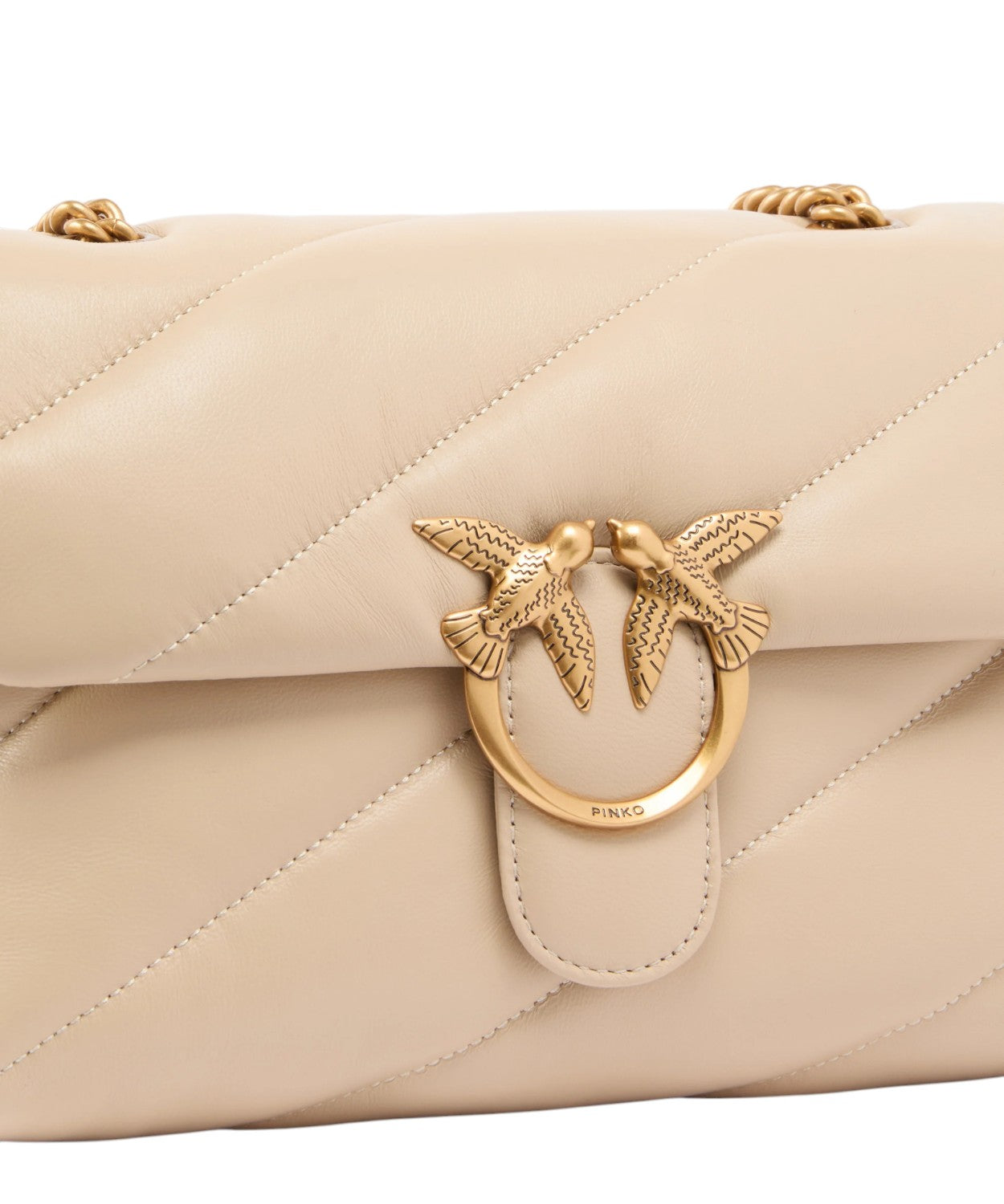 Sac bandoulière moyen Love Bag Puff Maxi Quilt