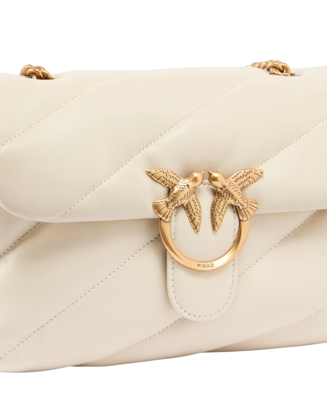 Sac bandoulière moyen Love Bag Puff Maxi Quilt