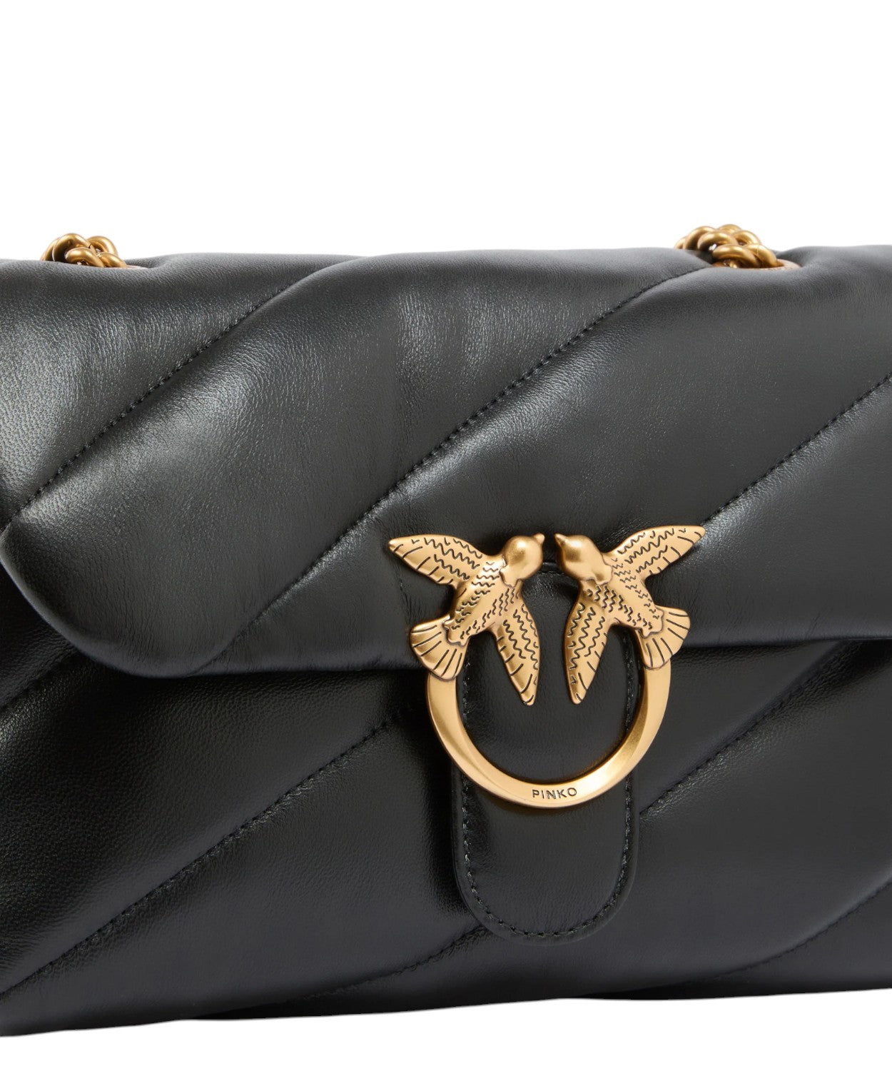 Sac Love Puff en Nappa matelassé avec chaîne