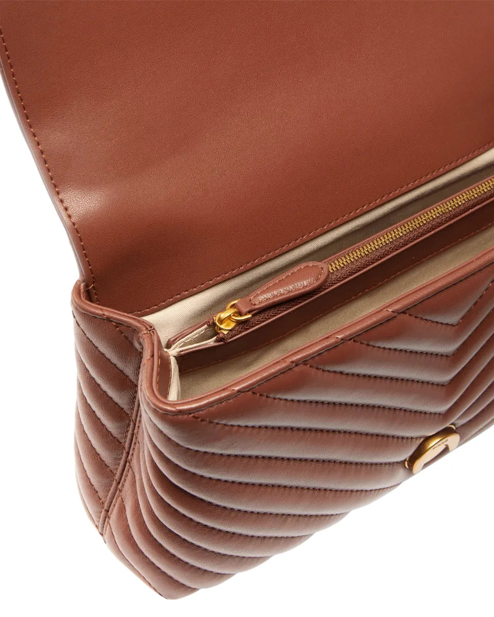 Classic Lady Love Bag Puff Chevron-Borse a mano-Pinko-Vittorio Citro Boutique