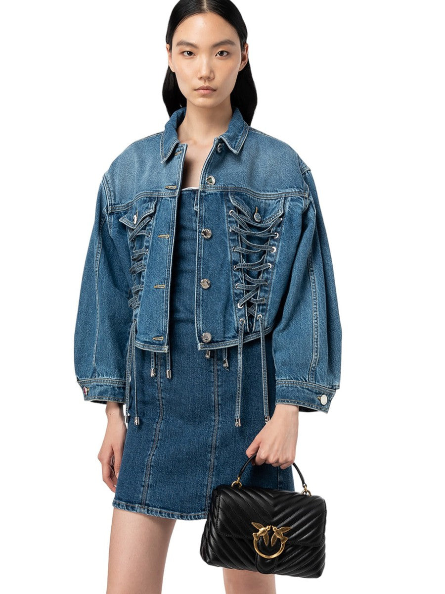 Mini lady love bag puff chevron-Pinko-Borse a mano-Vittorio Citro Boutique