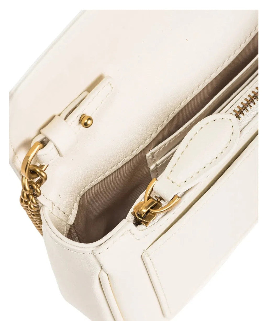 Pocket Love Bag One Simply con Tracolla a Catena-Pochette-Pinko-Vittorio Citro Boutique