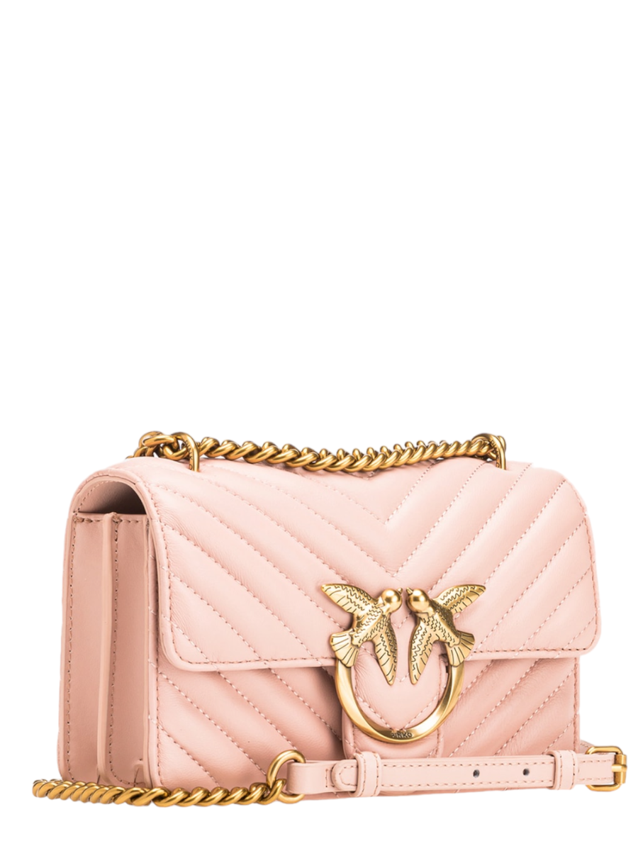 Mini love bag one chevron-Borse a spalla-Pinko-Vittorio Citro Boutique
