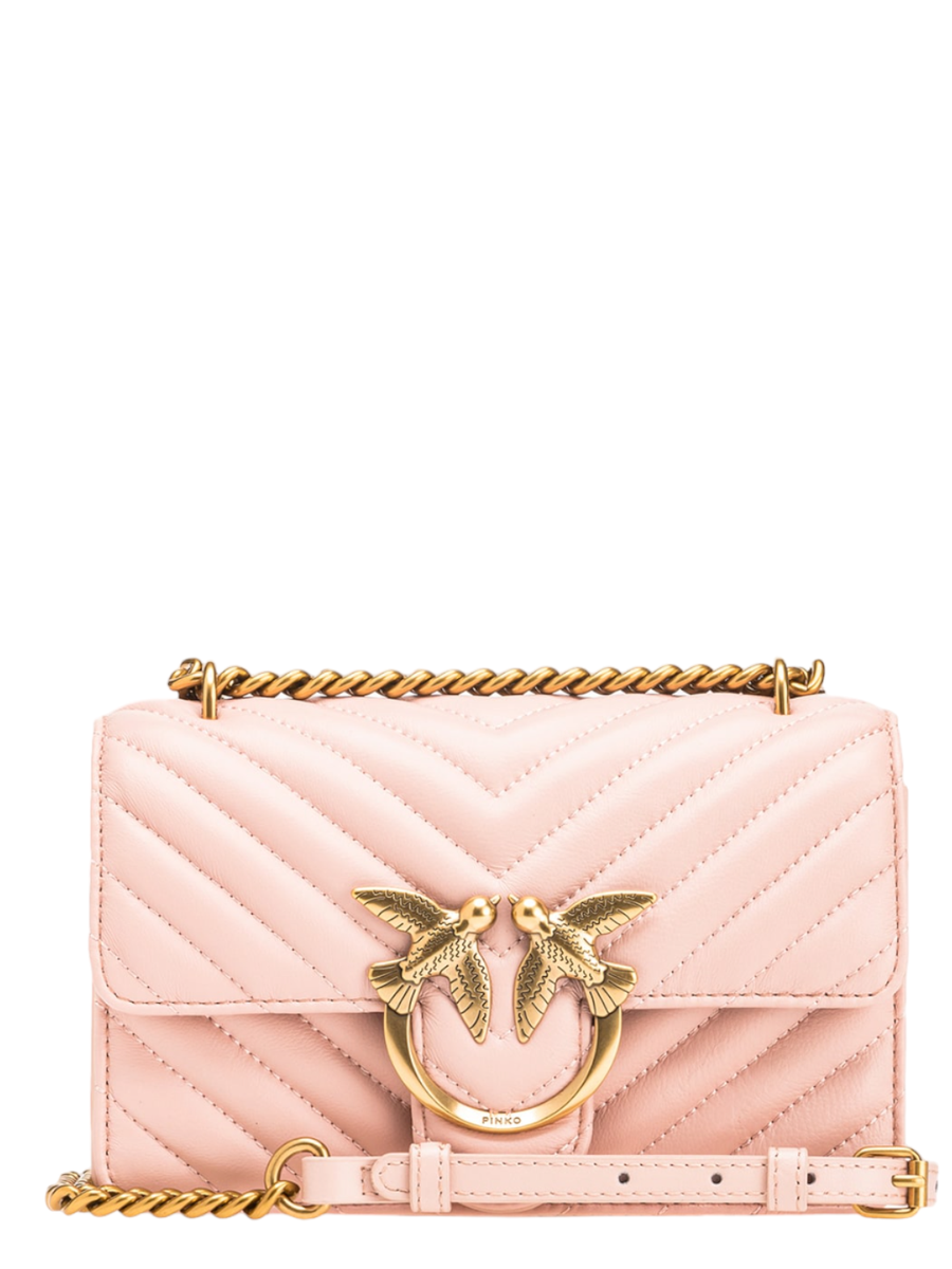 Mini love bag one chevron-Borse a spalla-Pinko-Vittorio Citro Boutique
