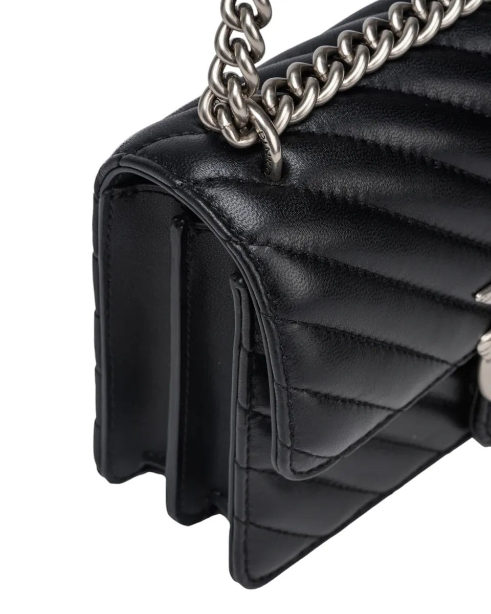 Mini love bag one chevron-Borse a spalla-Pinko-Vittorio Citro Boutique