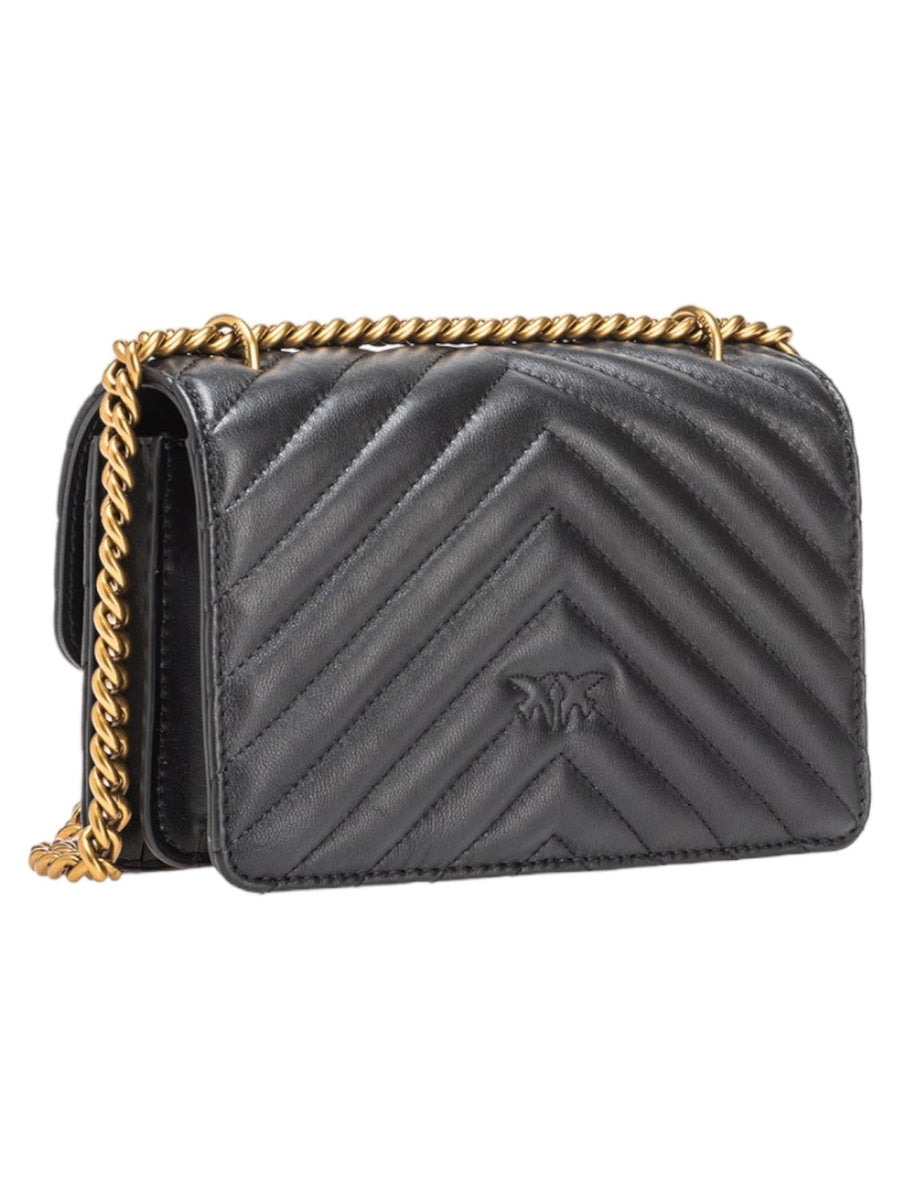 Mini love bag one chevron-Pinko-Borse a spalla-Vittorio Citro Boutique