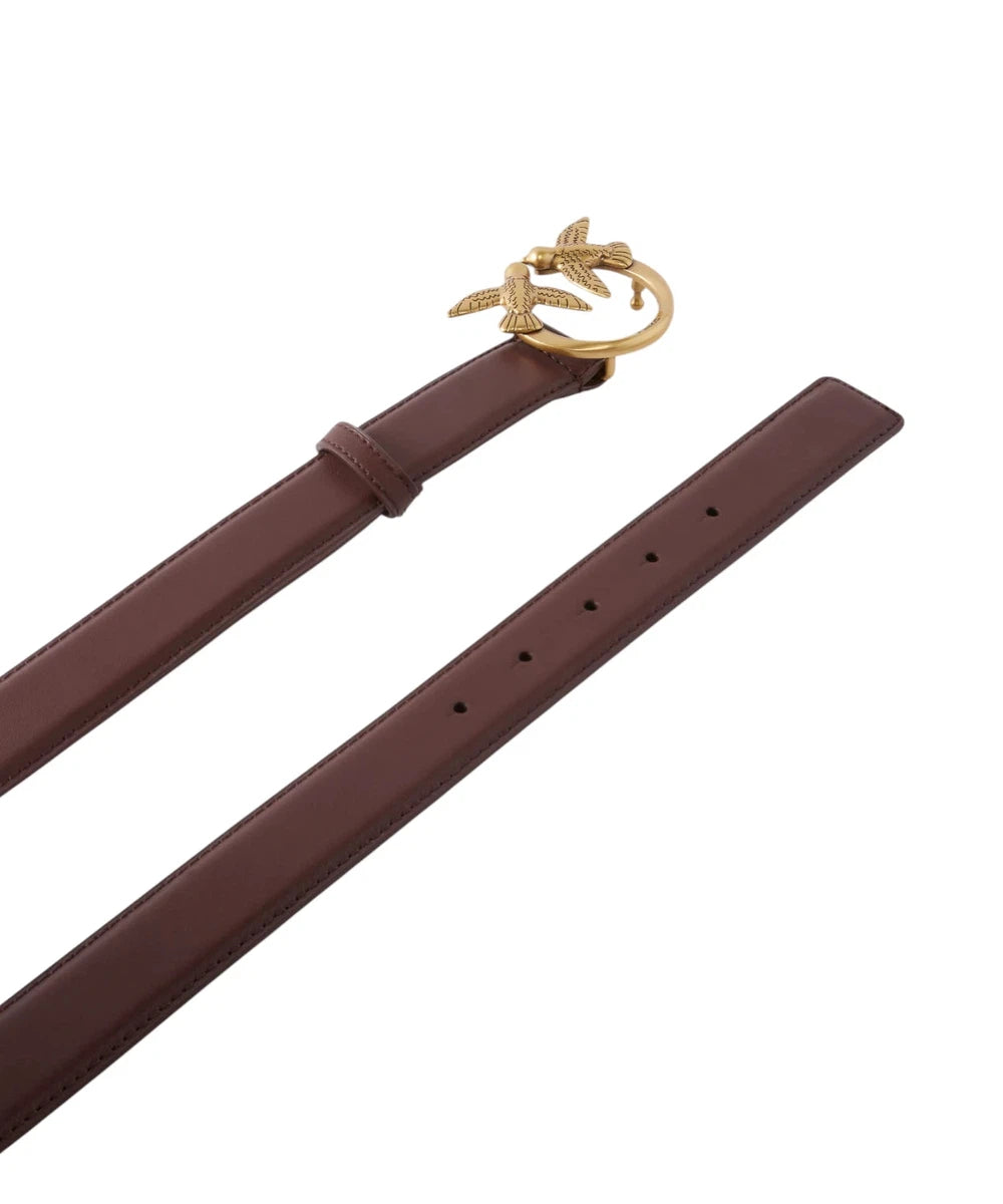 Cintura love birds in pelle h3-Pinko-Cinture-Vittorio Citro Boutique