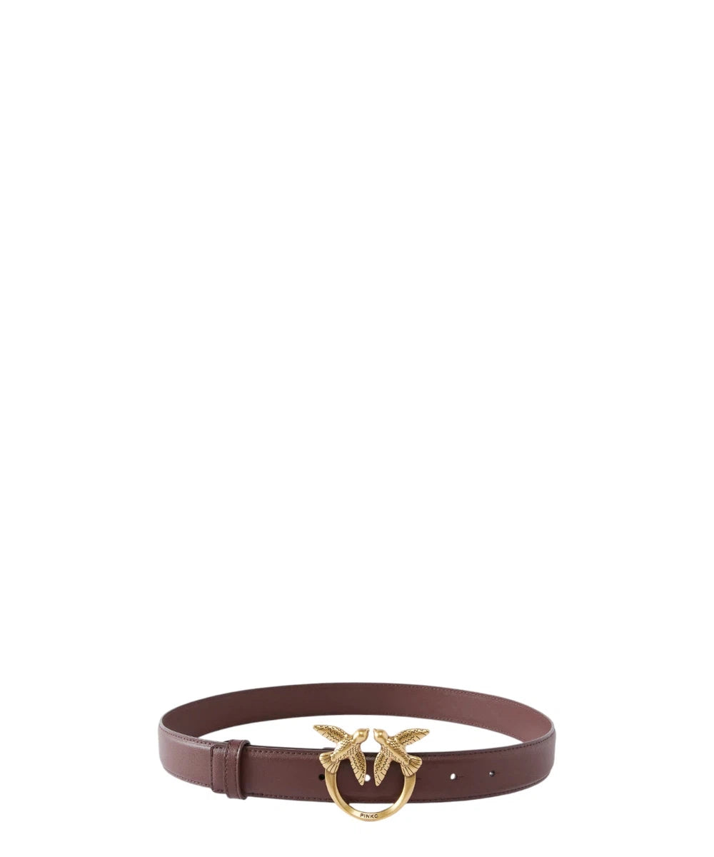 Cintura love birds in pelle h3-Pinko-Cinture-Vittorio Citro Boutique