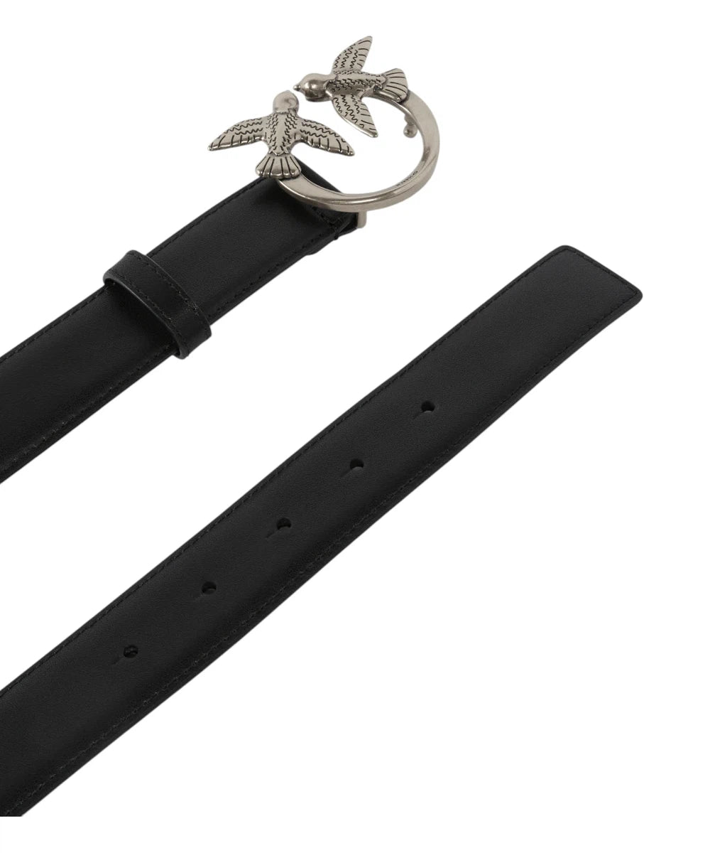Cintura love birds in pelle h3-Pinko-Cinture-Vittorio Citro Boutique