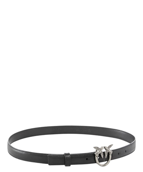 Ceinture Fine Love Birds en Cuir