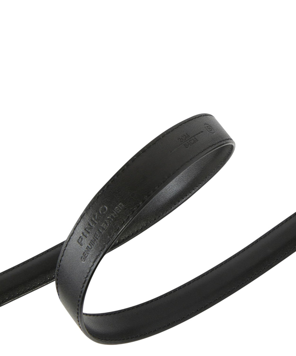 Ceinture Fine Love Birds en Cuir