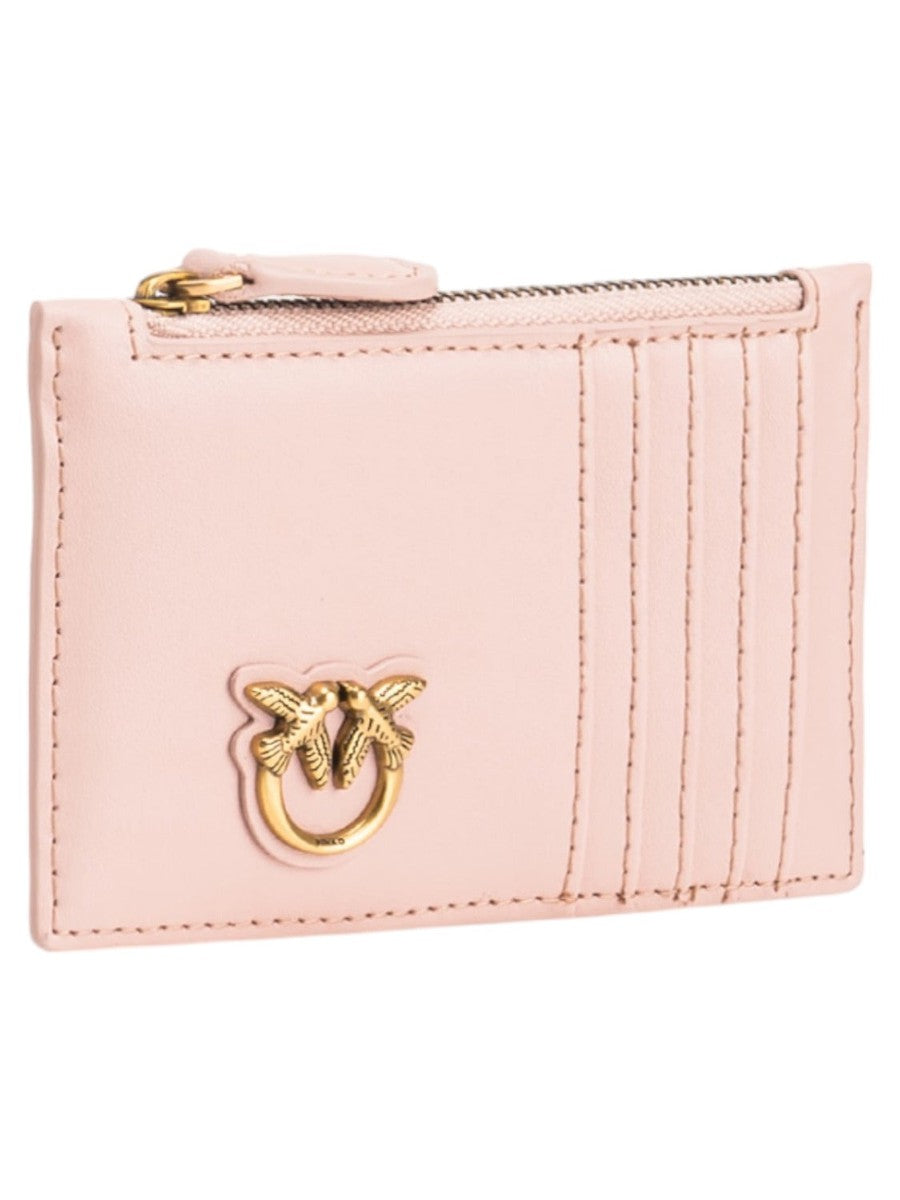 Portacarte airone con zip-Portafogli-Pinko-Vittorio Citro Boutique