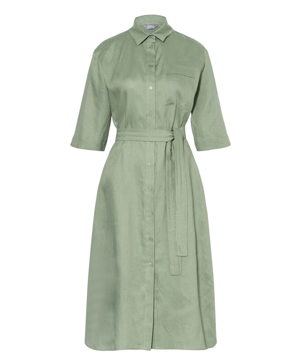 Robe Chemise TABELLA en Lin de MM by Max Mara