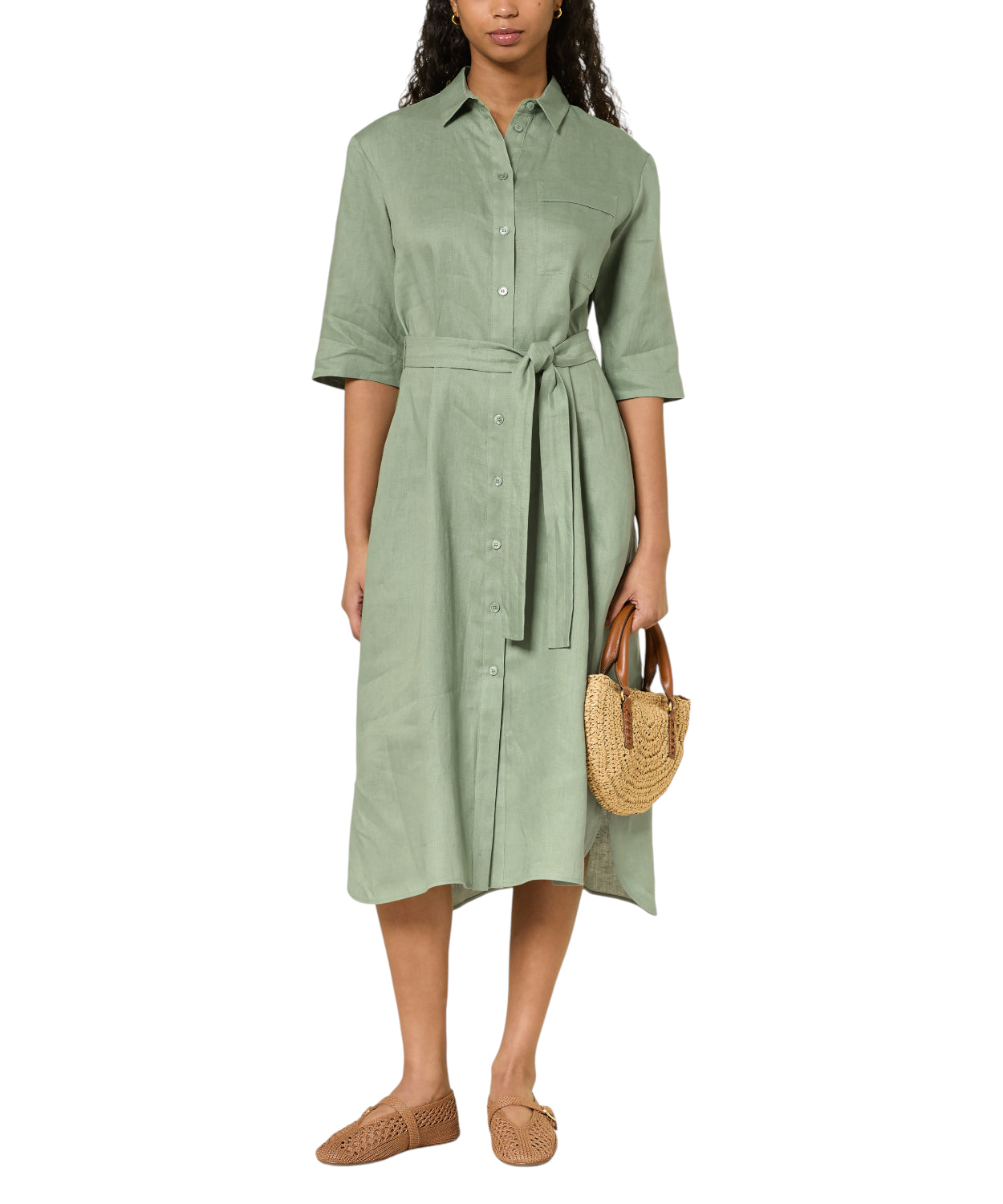 Abito Camicia TABELLA in Lino di MM by Max Mara