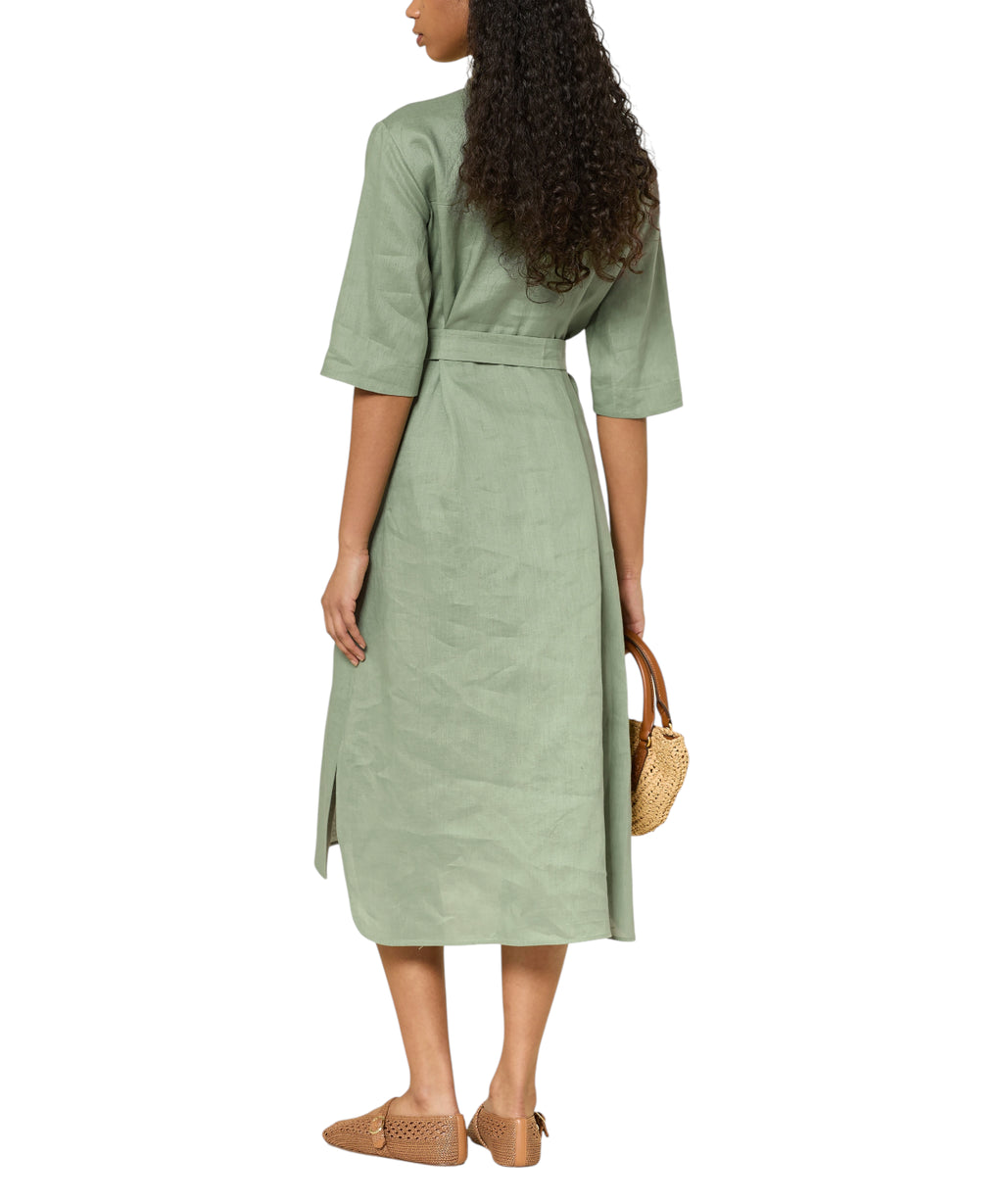 Robe Chemise TABELLA en Lin de MM by Max Mara