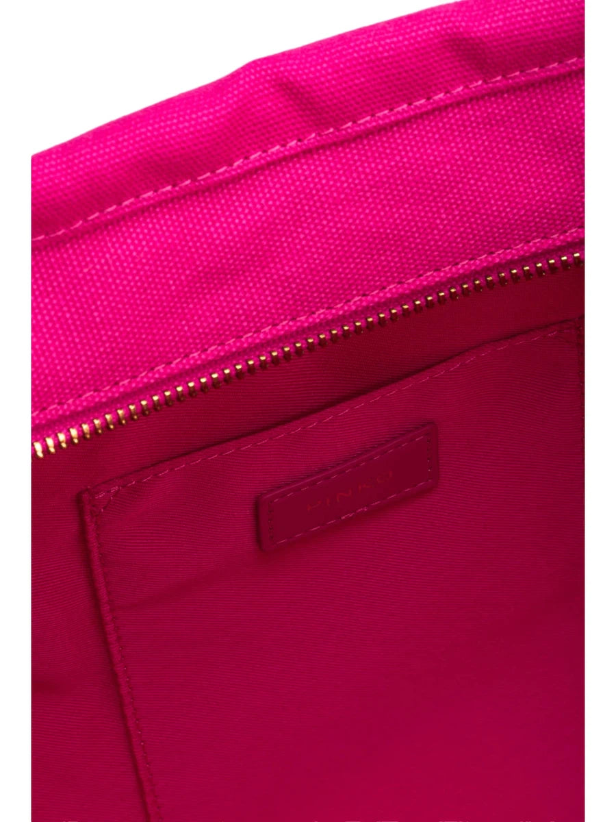 Beach Shopper PINKO in Canvas Riciclato-Pinko-Borse shopping-Vittorio Citro Boutique