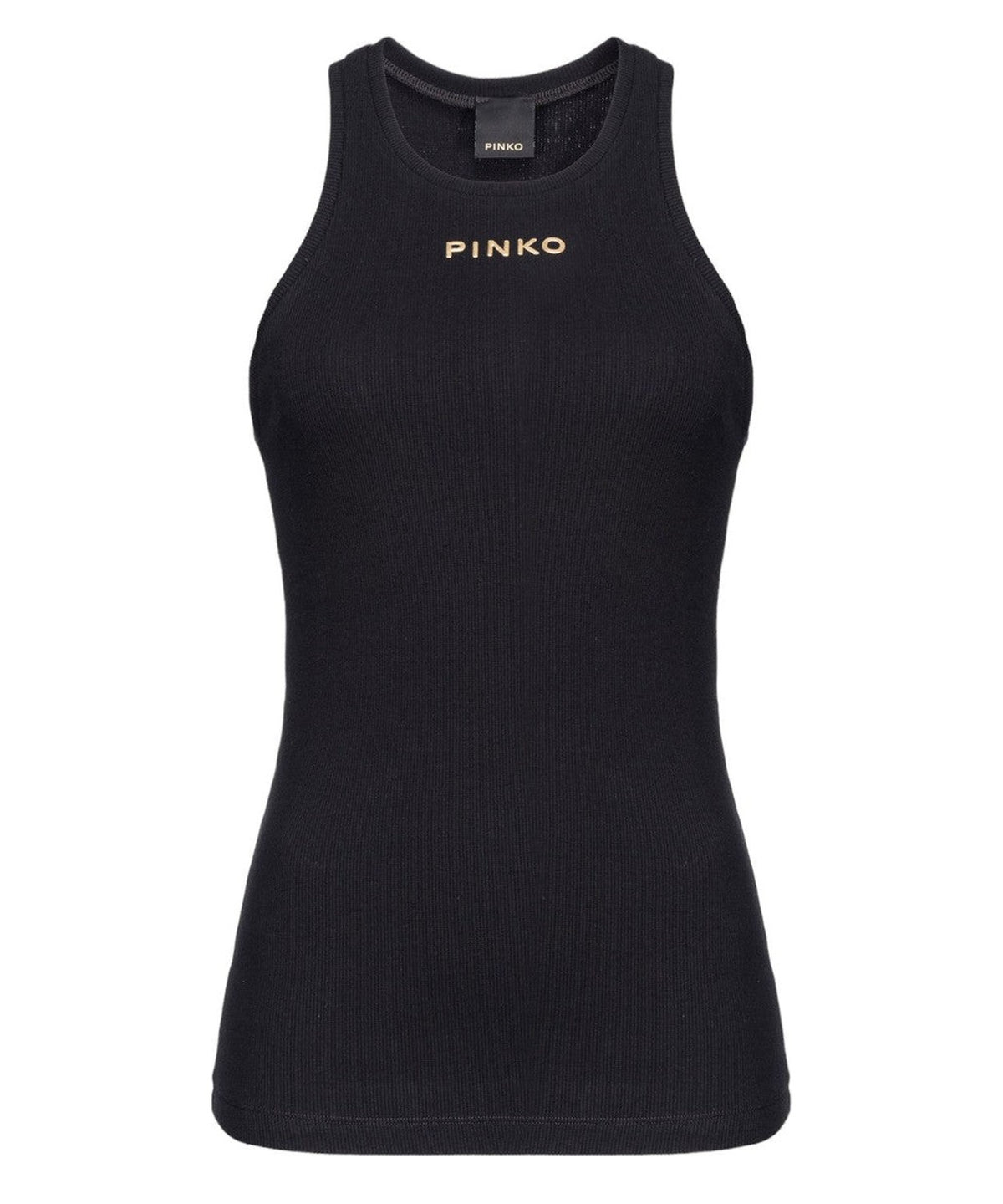 Canottiera a costine Distinto-Pinko-Top-Vittorio Citro Boutique