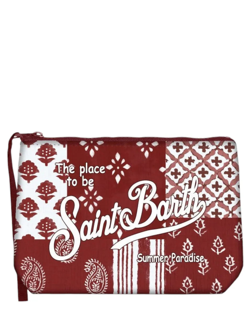 Pochette Aline Patch Indigo Saint Barth-Mc2 Saint Barth-Pochette-Vittorio Citro Boutique