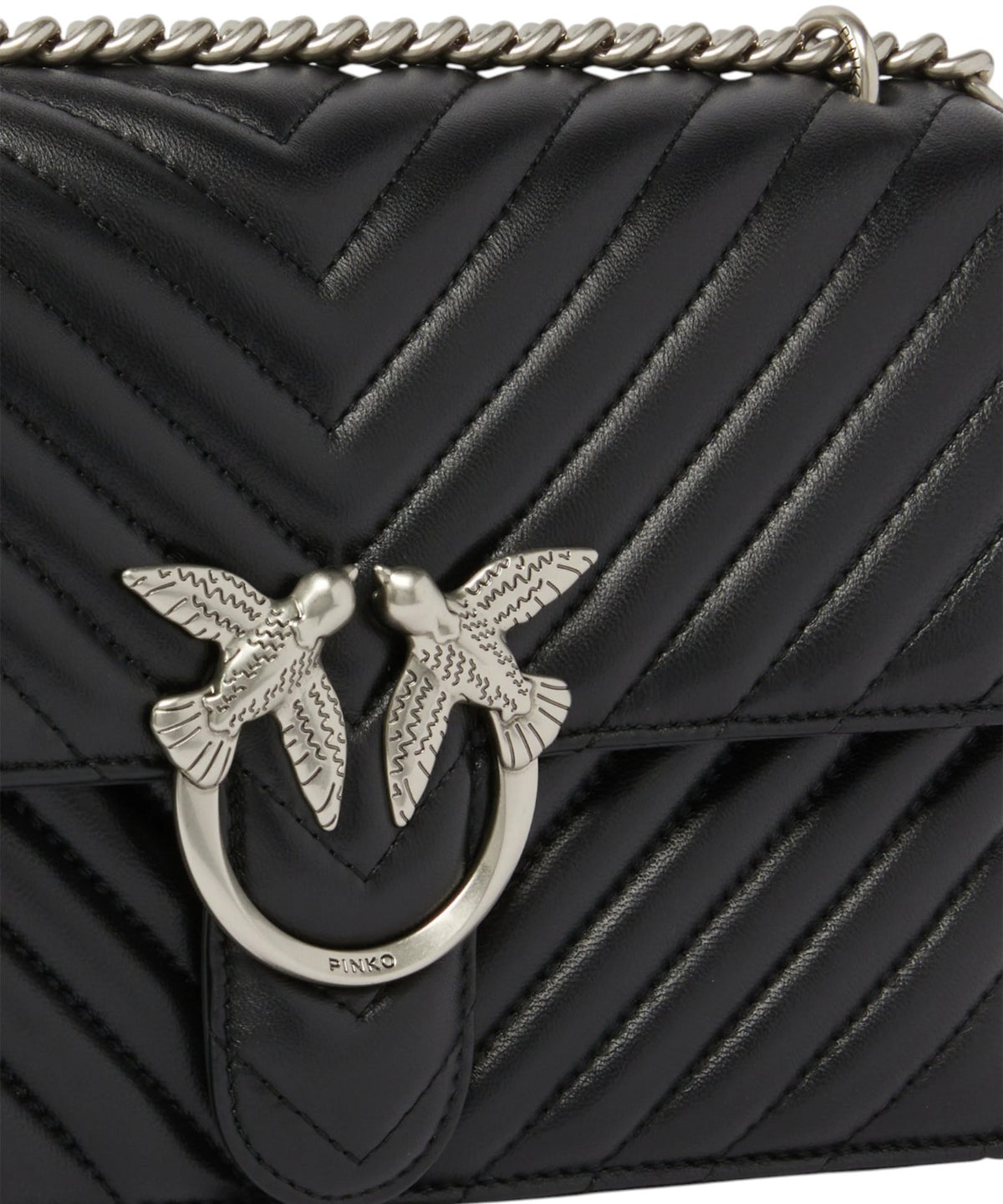 Borsa Pinko Love One Classic Medium Chevron