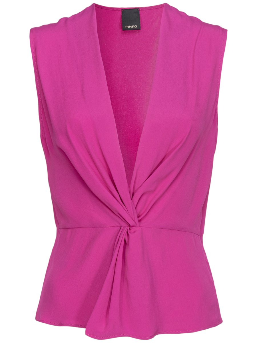 Sfasamento top scollo a V-Pinko-Top-Vittorio Citro Boutique