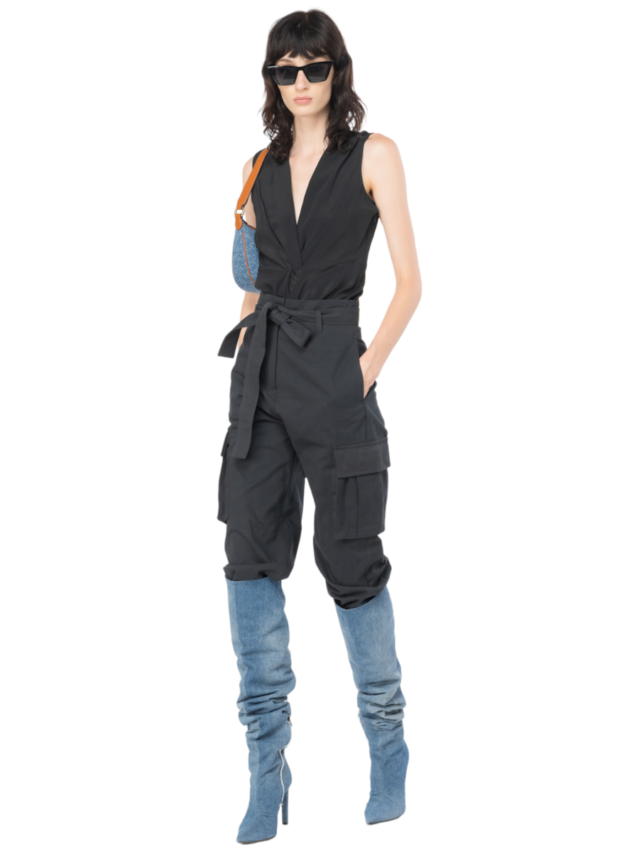 Sfasamento top scollo a V-Pinko-Top-Vittorio Citro Boutique