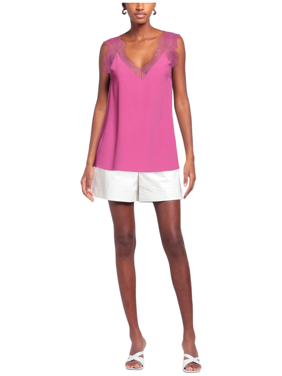 Top con pizzo-Beatrice B-Top-Vittorio Citro Boutique