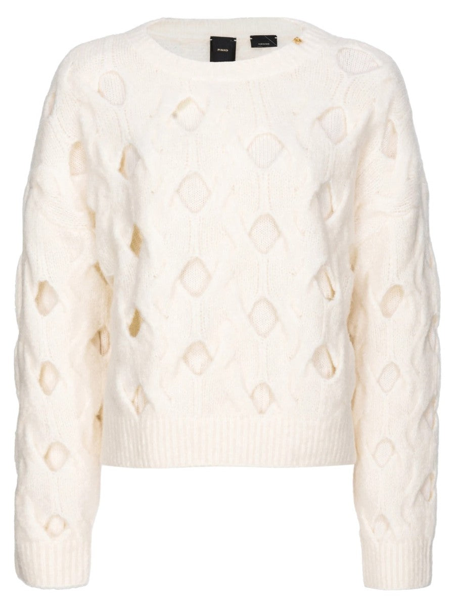 Maglia Traforata Caribù-Pinko-Maglieria-Vittorio Citro Boutique