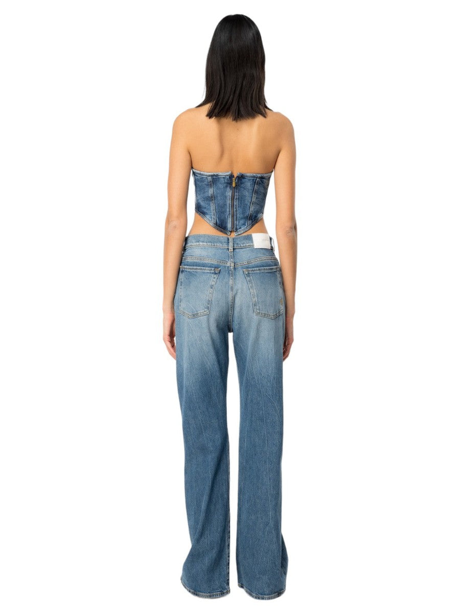 Jeans Wanda Wide leg-Pinko-Jeans-Vittorio Citro Boutique