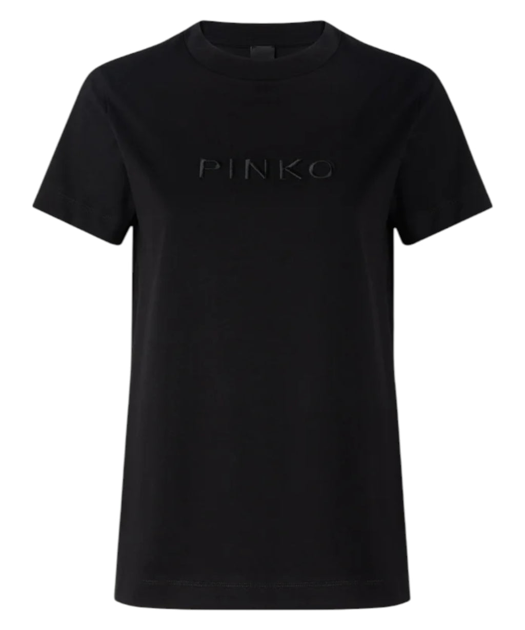 T-shirt PINKO Start en coton avec logo brodé