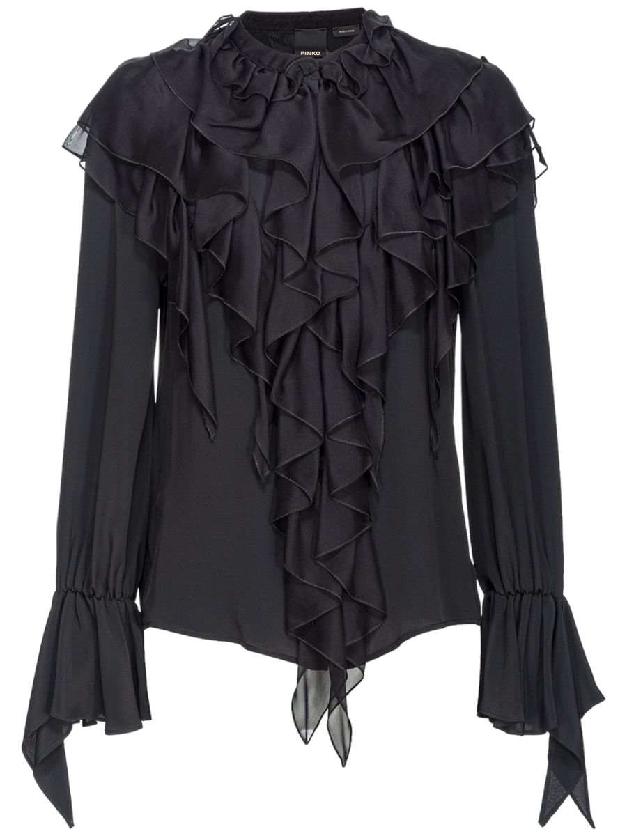 Raggio camicia con volants-Pinko-Camicie-Vittorio Citro Boutique