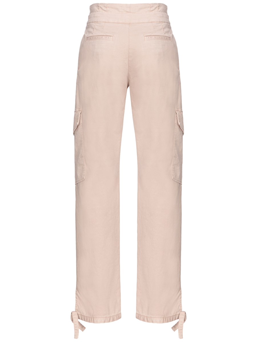 Coperto Pantalone in raso stetch-Pinko-Pantaloni-Vittorio Citro Boutique