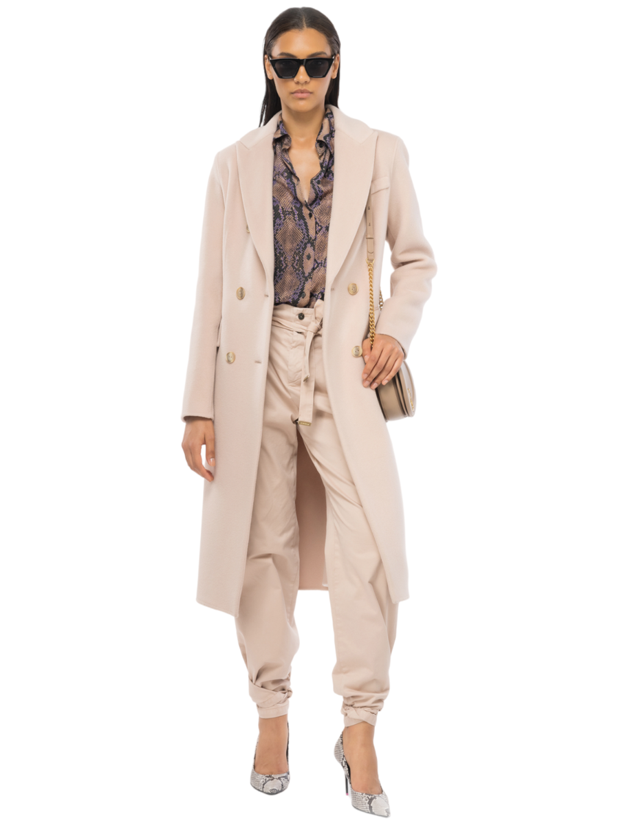 Coperto Pantalone in raso stetch-Pinko-Pantaloni-Vittorio Citro Boutique