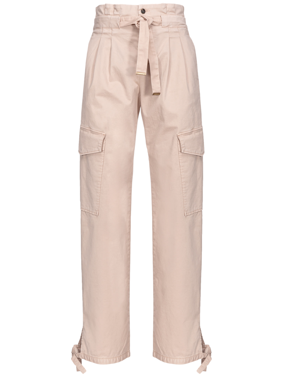 Coperto Pantalone in raso stetch-Pinko-Pantaloni-Vittorio Citro Boutique