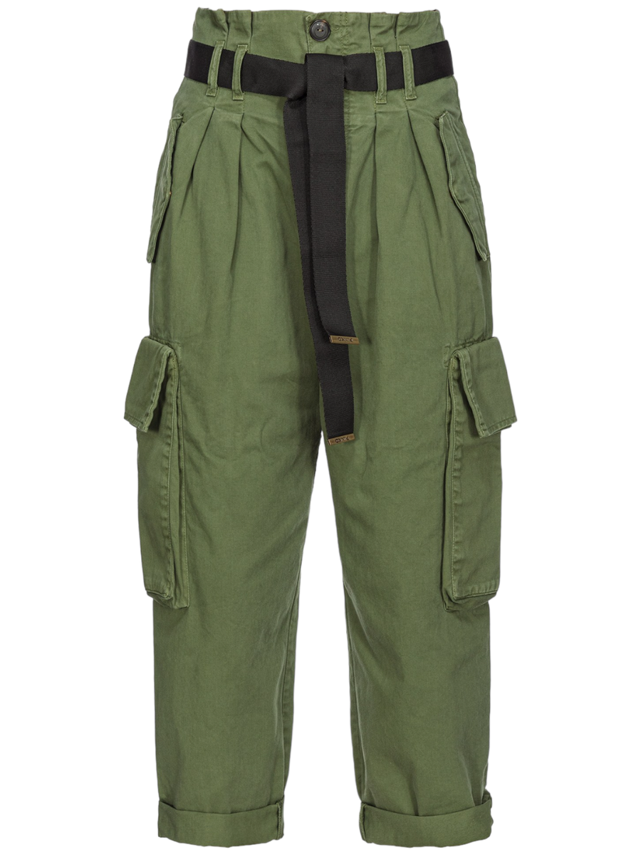 Pantaloni cargo oversize-Pantaloni-Pinko-Vittorio Citro Boutique