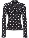 Flusso giacca aderente a pois-Pinko-Giacche-Vittorio Citro Boutique